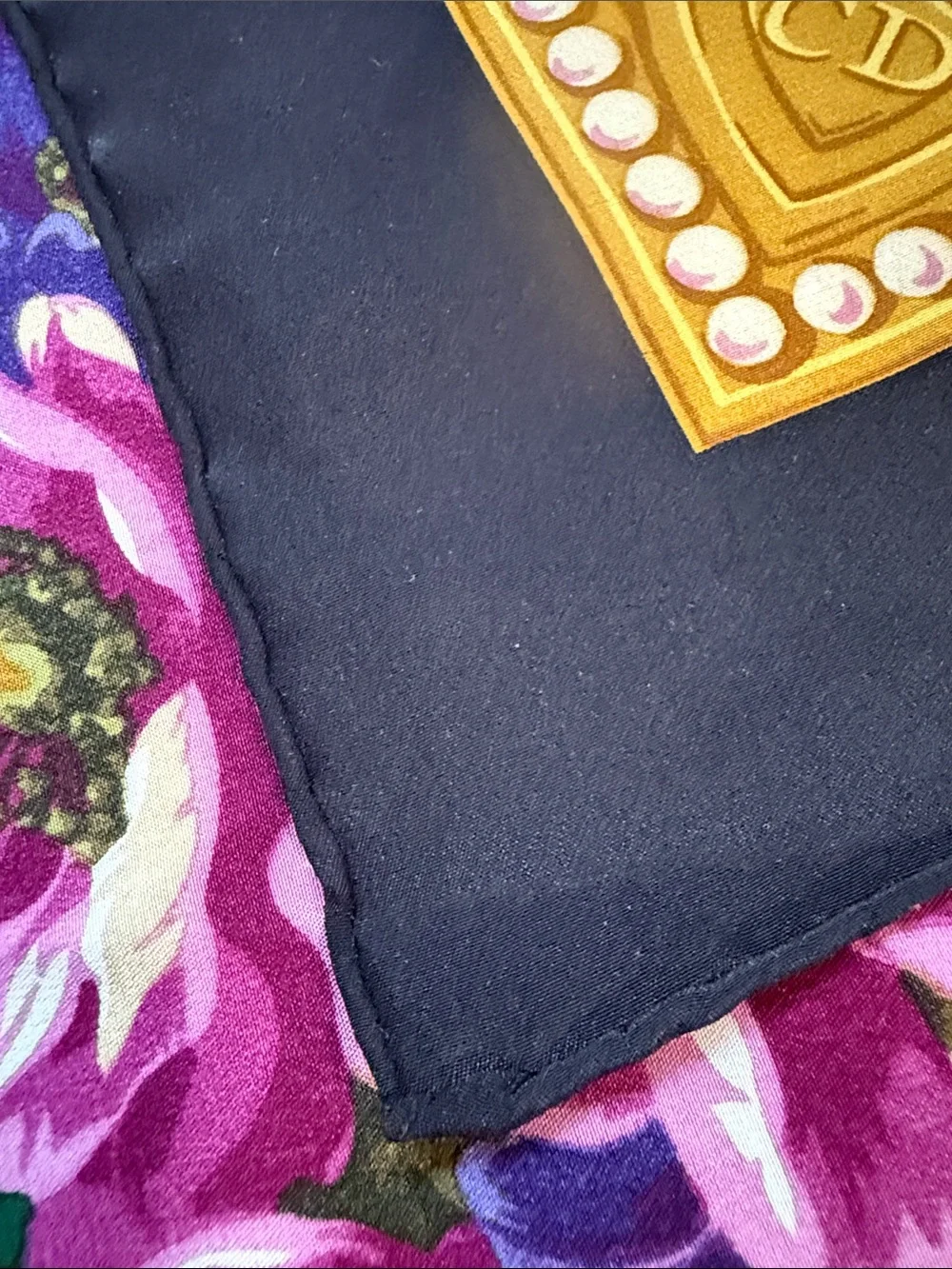 Christian Dior Vintage Silk Scarf